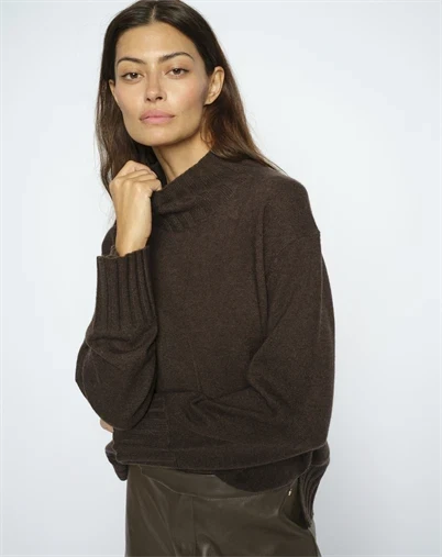 Mos Mosh - MMAima Cashmere Highneck Strik - Delicioso